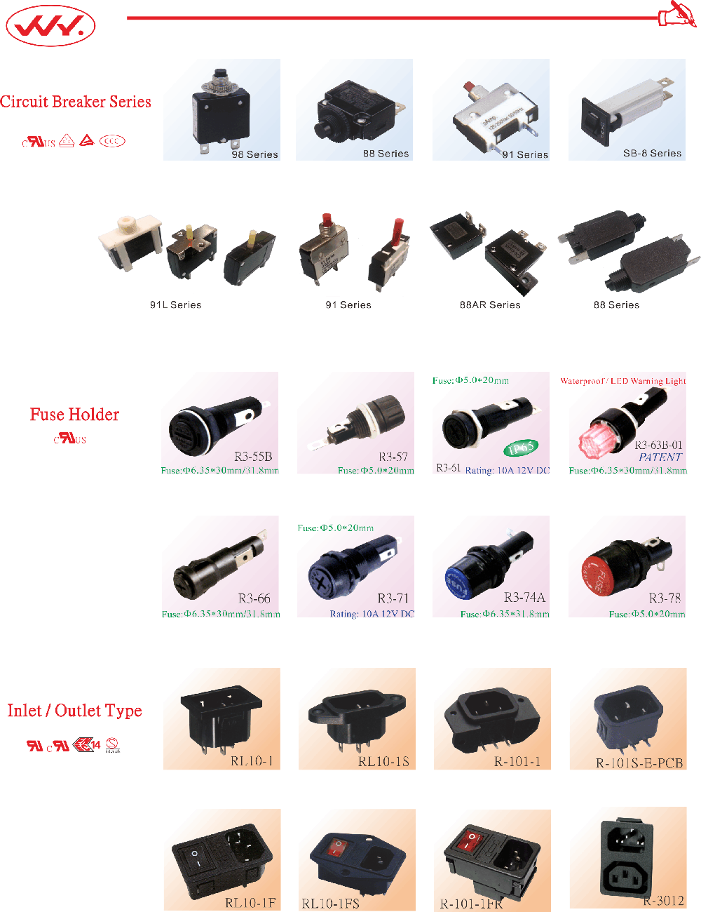 电器配件 Electrical fitting